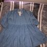 Tiered denim dress Image 3