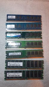 PC Memory RAM Desktop DDR2 240 Pin - 512MB sticks