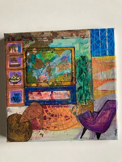 Original Painting Interior Design Art Irish Art Interiors style painting