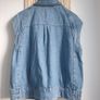 Ba&sh Denim Sleeveless Jacket Size 1 Image 10