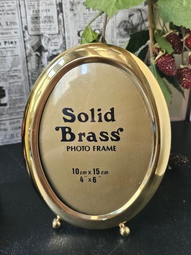 Solid Brass Photo Frames