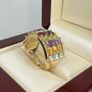Silver Multi-Gemstone Statement Ring Harry Ivens Image 6
