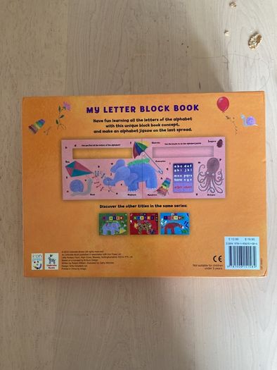 My Letter Block Book