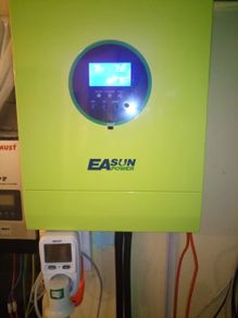 5.6kW 5600W Off-grid or on-grid Solar Inverter charger DC 48V to AC 230V MPPT ATS  Backup