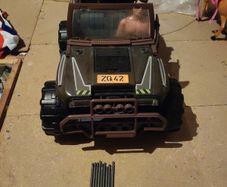 action man jeep