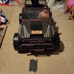 action man jeep