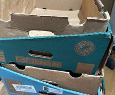 Sturdy Cardboard Boxes with Lids for Storage or Moving