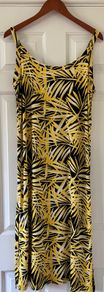Ladies Black&Yellow Sun Dress