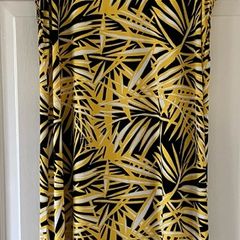 Ladies Black&Yellow Sun Dress