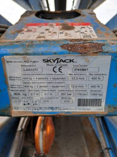 Skyjack sj8632rt