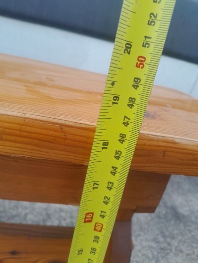 pine benches
