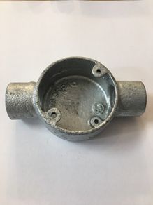 25 mm Metal Straight Through Box for Conduit