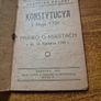 Uniqie Item. Antique 1916, Polish Constitution 1791 Image 3