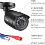 (2 FOR 1) 2 Pack 1080P Security Camera Outdoor with 80ft Night Vision, IP66 Weatherproof, Motion Detection, CCTV Surveillance Image 7
