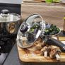 Induction Frying Pan and Saucepan Set With Lids, Stay Cool Handles, Themocore Technology, Stainless Steel Pan Set, 5 Piece Image 4
