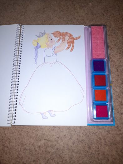 Brand new children's stamping book