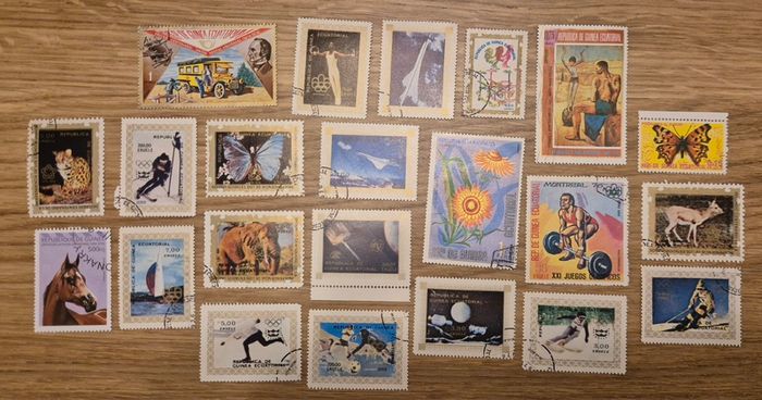 350 Postage Stamps