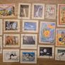 350 Postage Stamps Image 8