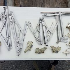 window handles and hinges
