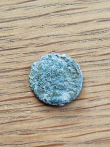 Ancient Roman Bronze Coin - Genuine Roman Artifact
