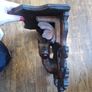 antique carved stag shelf Image 5