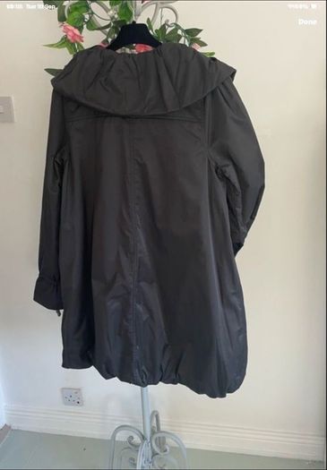 jacket miss selfridge shawl collar parka inspired jacket size 12
