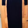 ASOS Midnight Blue Velvet Maxi Dress Image 3