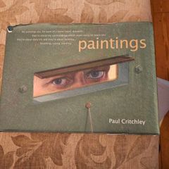 Paul Critchley: Paintings, a publication dedicated to the artwork of the contemporary British painter Paul Critchley. FIRST EDITION LARGE VOLUME HARDBACK WITH DUSTJACKET IN GOOD CONDITION.  SEE PHOTOS FOR SAME.