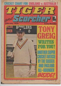 Tiger And Scorcher (12th July 1975) Ipc Uk Comic