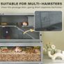 wooden hamster cage with hut,wheel,ramp, Image 6