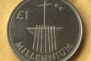 Ireland one pound coin