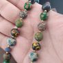 Ancient Style Gabri Thousand Eyes Glass Beads Necklace Image 5