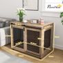 PawHut Dog Crate Furniture with Sliding Door Image 5