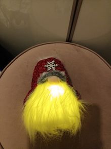 Light up christmas Gnome /Gonk