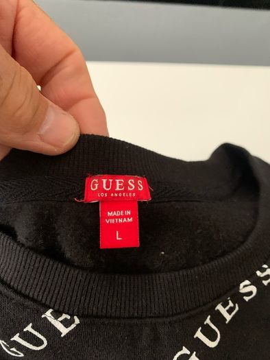 Guess quarter top