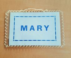 'Mary' prayer card