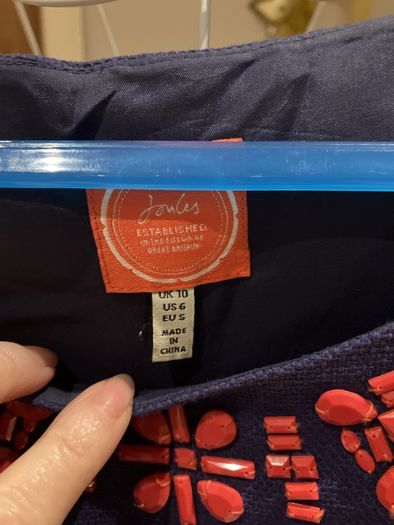 Joules lilac/ purple dress