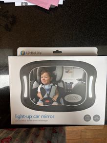 Baby view car mirror