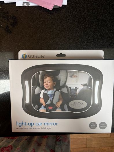 Baby view car mirror