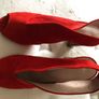 Cara Peep toe suede sandals Image 2