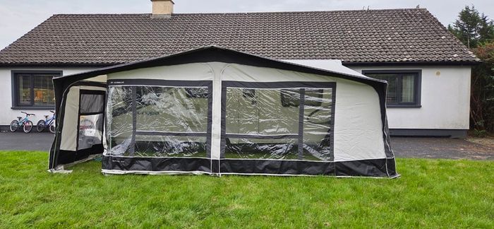 Caravan awning