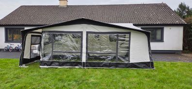 Caravan awning