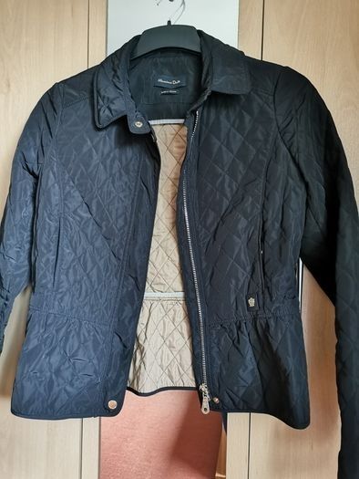Massimo dutti black jacket UK 8