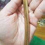 Vintage Monet Gold Tone Choker Image 7