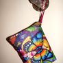 Handmade "Butterfly" 100% silk clutch bag Image 6