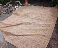 Large Floor Rug Needs Serious Cleaning