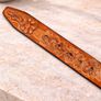 Premium Embossed Genuine Leather Belt Stylish Vintage Designer Belt Durable Formal & Casual Waist Belt Image 3