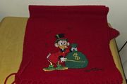 Vintage Disney Scrooge McDuck Scarf
