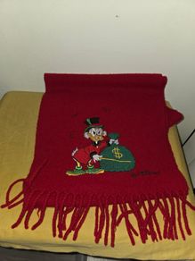 Vintage Disney Scrooge McDuck Scarf