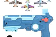 Airplane Launcher Bubble Catapult With 6 Small Plane Toy Funny Airplane Toys For Kids Plane Catapult Game Shooting Game